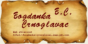 Bogdanka Crnoglavac vizit kartica